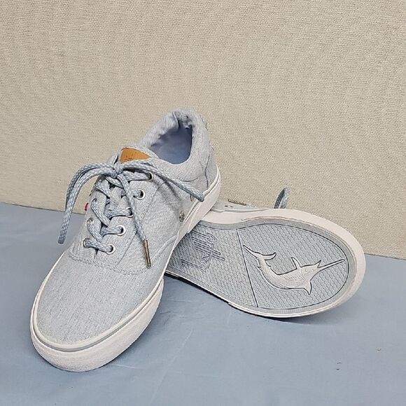 GUY HARVEY ATLANTIC LINEN OXFORD WOMENS SNEAKERS BFPM-07-149 - Picture 1 of 10